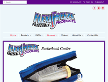 Tablet Screenshot of flexifreeze.com